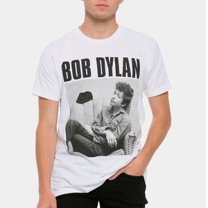 Bob Dylan Authentic Dylan Photo rock Official cotton T-Shirt XL NWT